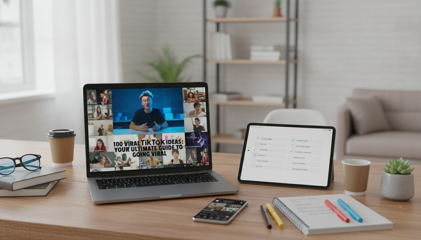 100 TikTok Video Ideas: Hooks, Series & Viral Formats