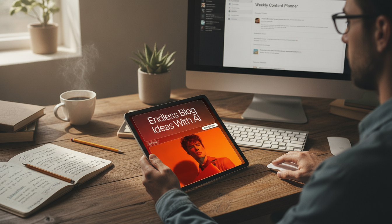 AI Blog Topic System: Endless Ideas and Weekly Planning
