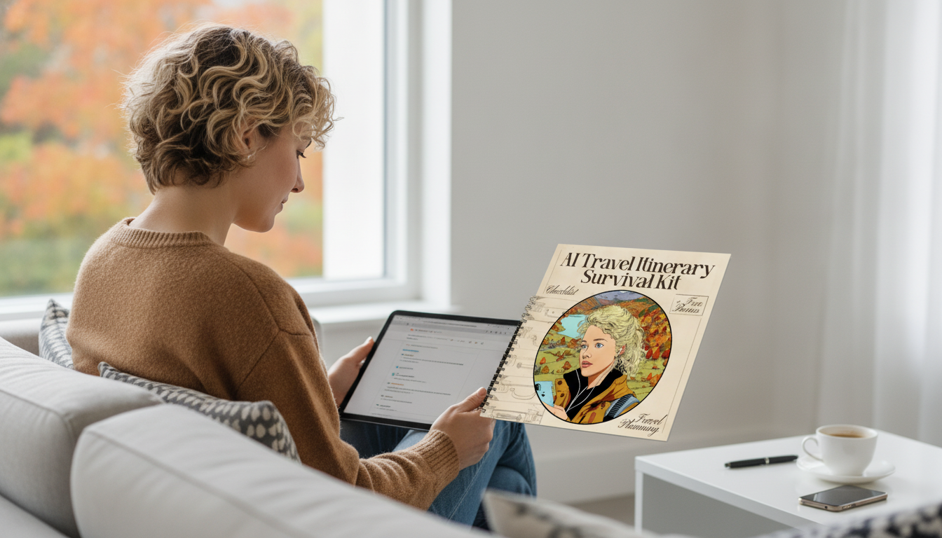 AI Itinerary Survival Kit: Printable Checklist for Trips