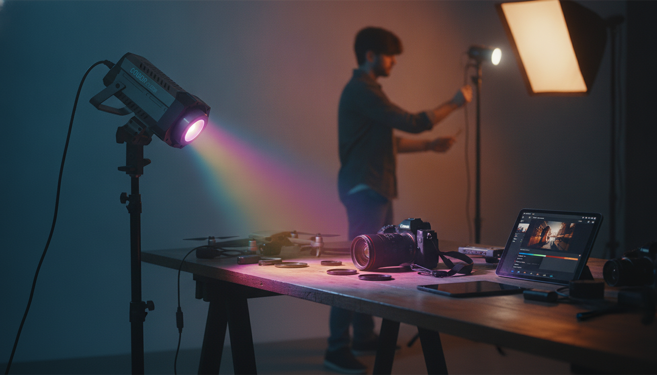 Bi-Color + RGB LED Lighting Kit Guide for Photo & Video