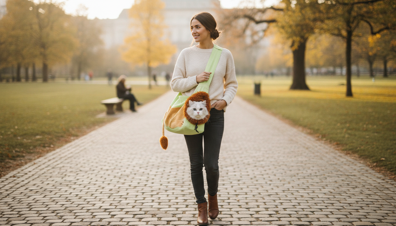 Lion-Shaped Pet Carrier Bag: Sizing, Airflow & Safety