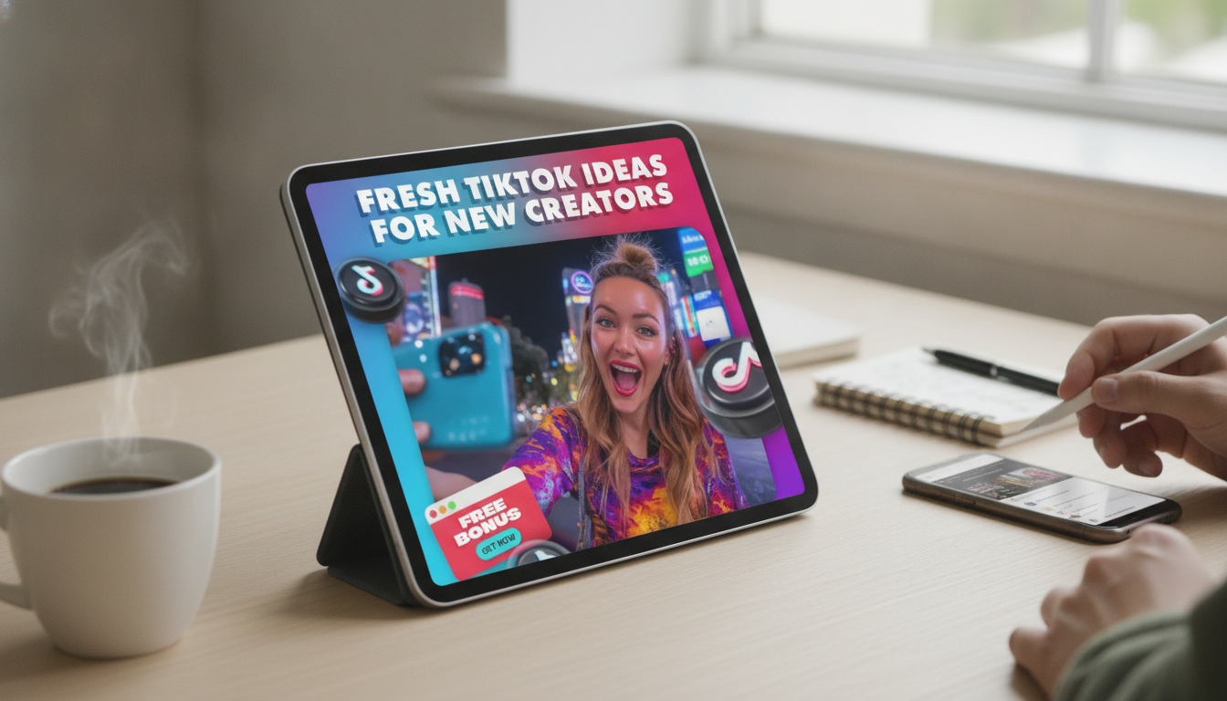 TikTok Ideas for Beginners: Trends, Workflow & Growth