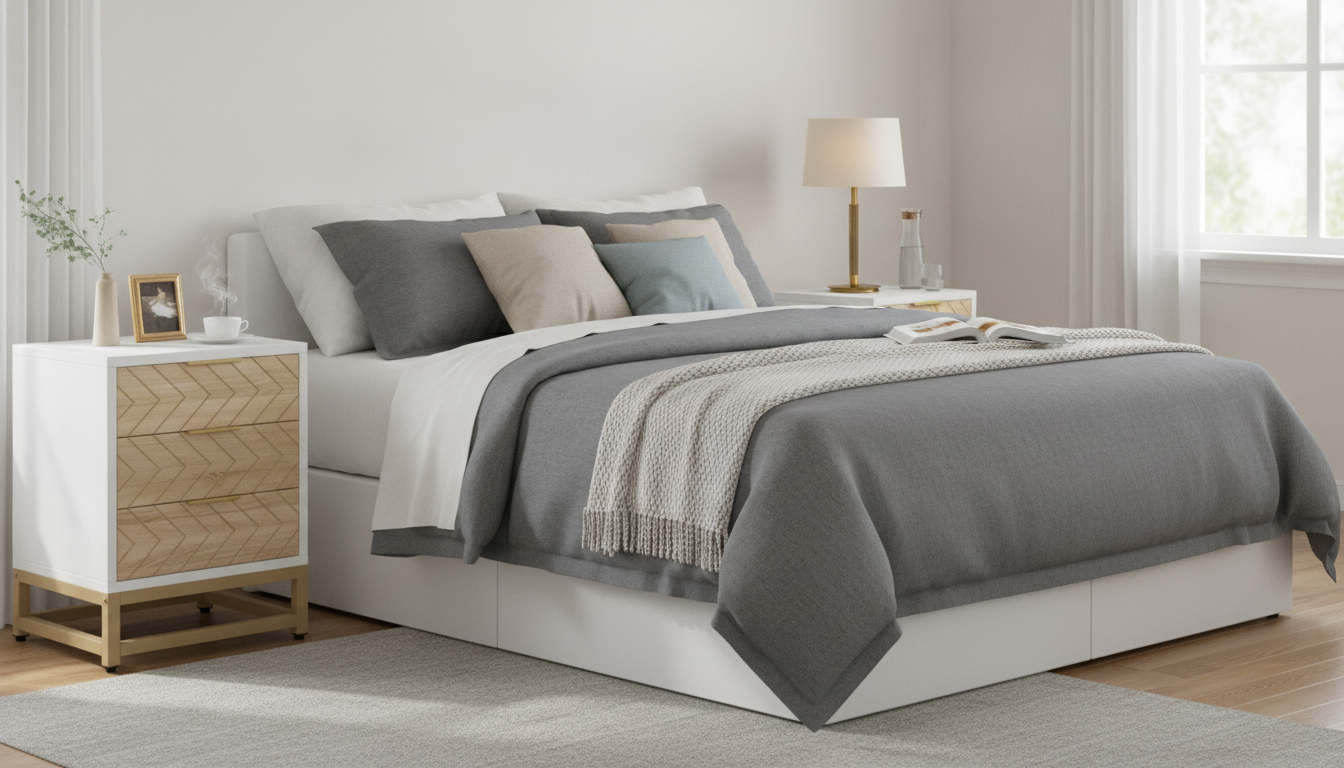 White Chevron 3-Drawer Nightstands (Set of 2): Buyer's Guide