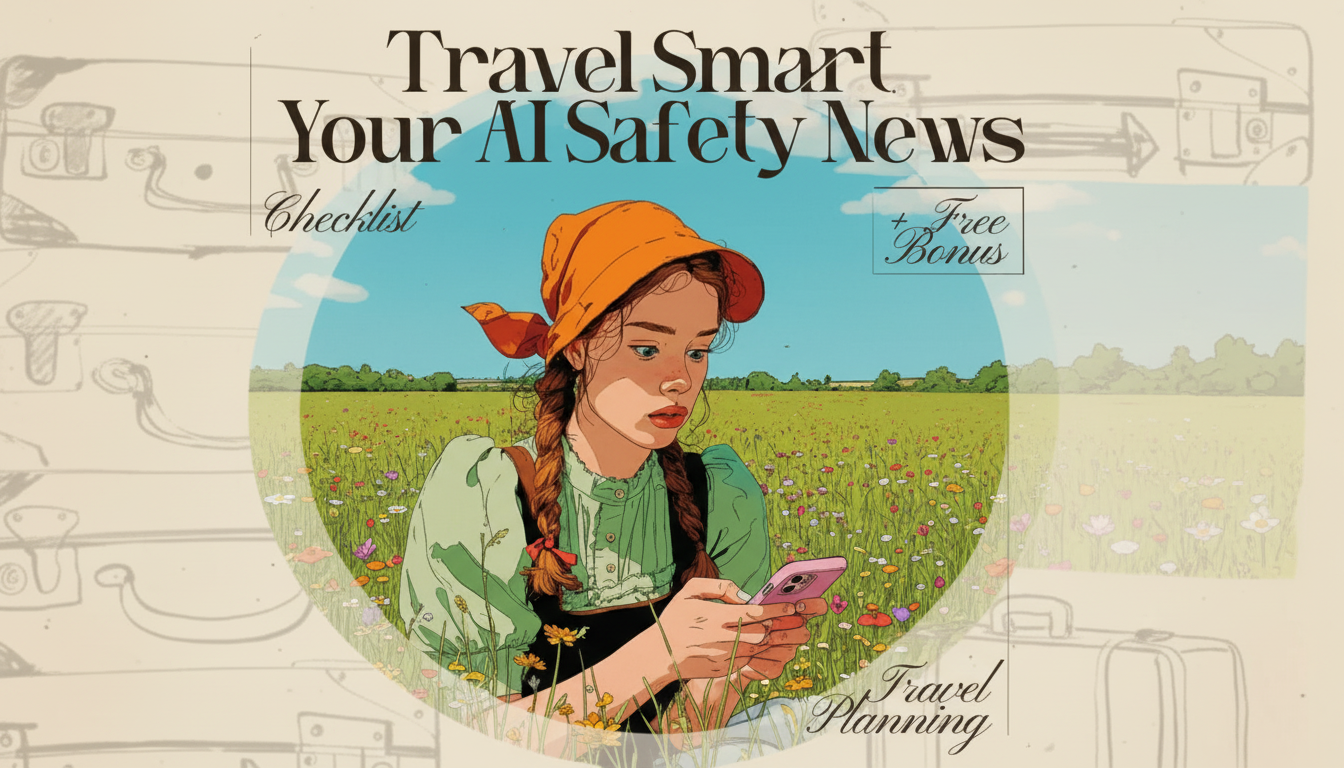 AI Travel Safety Checklist: Verify News & Travel Confident