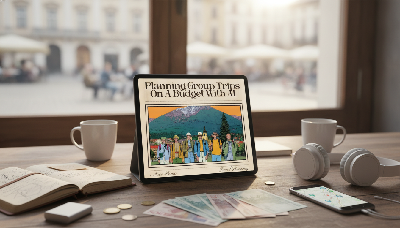 Plan a Budget-Friendly Group Trip With AI (No Drama)